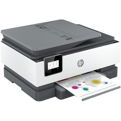 HP OfficeJet 8015e Wireless Color All-In-One Printer (White) - Free Shipping