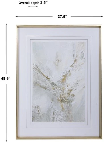 Uttermost 41626 Ethos 50" x 38" Framed Abstract Painting - MultiColor - Picture 5 of 5