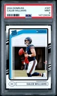 2024 PANINI DONRUSS #327 CALEB WILLIAMS ROOKIE RC PSA 9