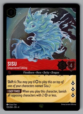 Sisu - Empowered Sibling Legendary Ursula's Return 125/204 NM