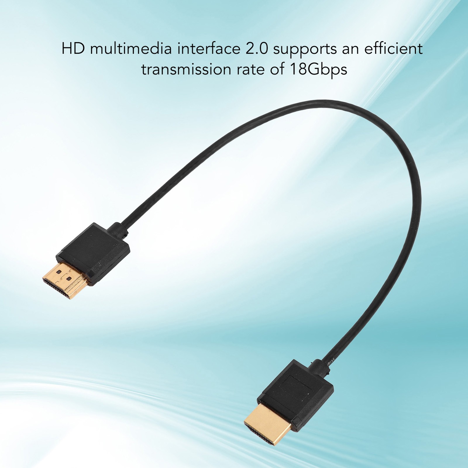 4K 2K HD Multimedia Interface Type A 2.0 Cable For QLED Excellent