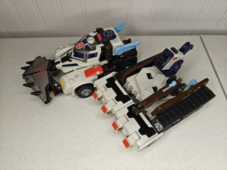 Transformers Energon Landquake Powerlinx Battles Hasbro 2004 Action Figure Robot - Image 2 of 4