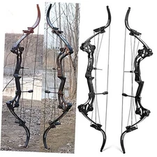  Recurve Bow American Hunting Bow 320FPS Draw Weight 40-55lbs black bow only