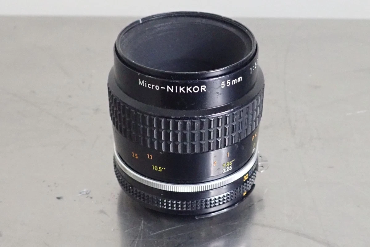 Nikon Micro NIKKOR Nikkor 55mm Focal Camera Lenses for sale | eBay