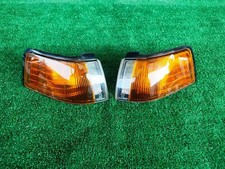 Mazda 323 Familia Sedan Bg Front Corner Lights Pair Genuine Used Mazda 323 Familia Sedan Bg Front Corner Lights Pair Genuine Used