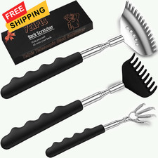3pcs Upgraded Back Scratcher Massager, Telescoping Massage Stocking...