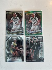 2025 Panini Prizm WNBA DOMINIQUE MALONGA #116 RC (Lot Of 4) GREEN, Base, Inserts