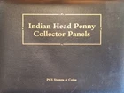Indian Head Penny & Native American postage stamp Collector Panels ~ PCS Stamp &