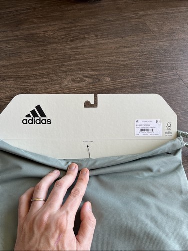 adidas Alliance II Sackpack Silver/ Green/ White Bag NEW W/TAGS LARGE +FREE๐๐ - Picture 3 of 9