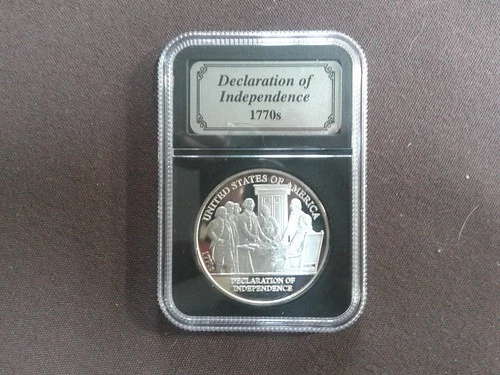 American History Silver Bullion Collection Declaration of Independence 1770s!!