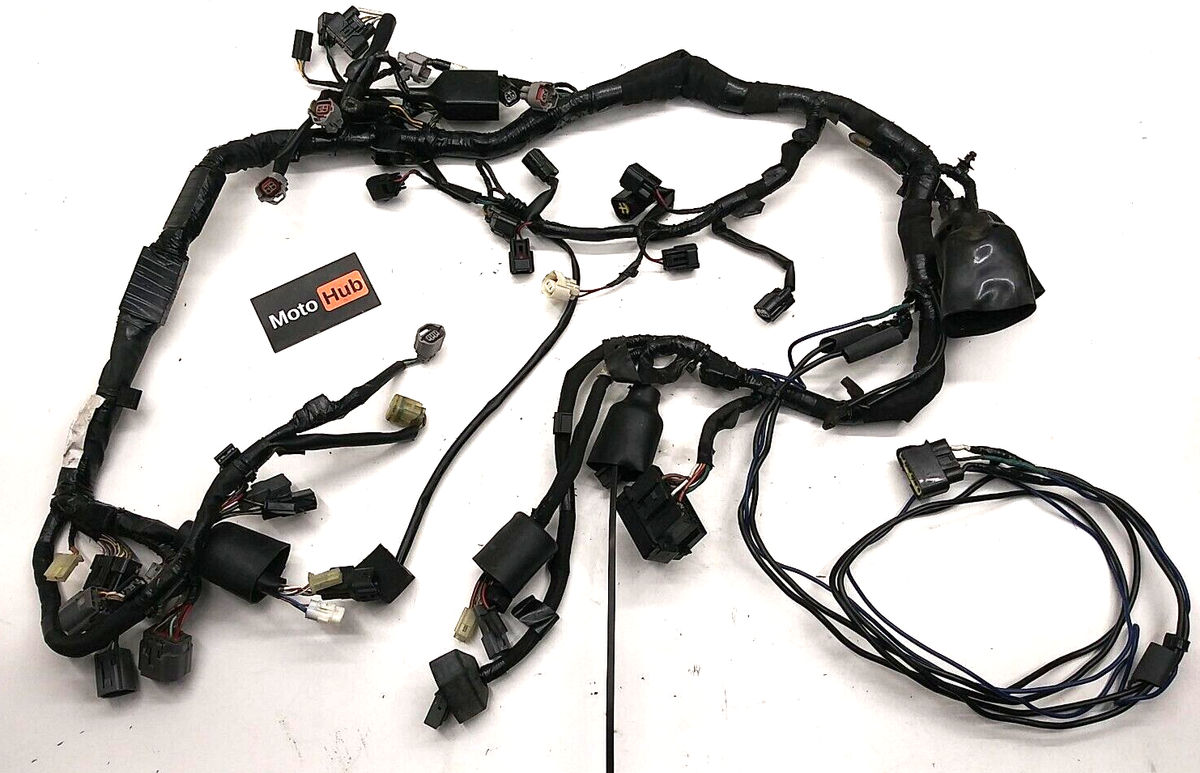 13-18 KAWASAKI NINJA ZX6R OEM MAIN CHASSIS WIRING HARNESS LOOM