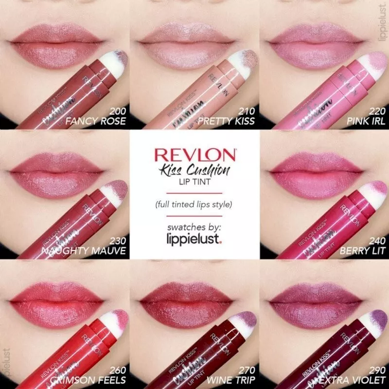 REVLON NEW Kiss Cushion Lip Tint in Chocolate Pop