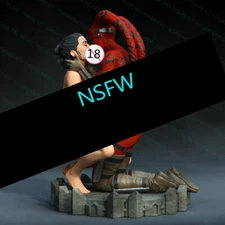 1/24 Scale Rey And Talon Nsfw Uncolored Unassembled Sesin Model Kit Toy