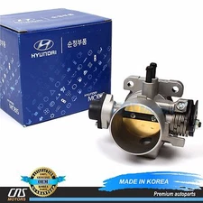 GENUINE Throttle Body for 06-11 Hyundai Accent Kia Rio Rio5 OEM 3510026860⭐⭐⭐⭐⭐
