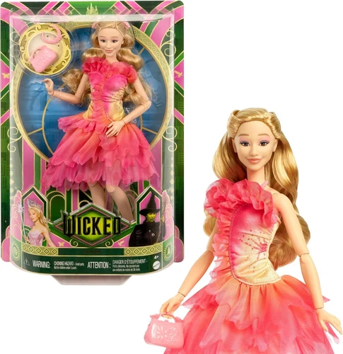 Mattel Universal Wicked Movie Glinda Fashion Doll * Pink Good Witch 2025