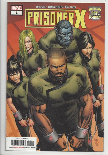 AGE OF X-MAN PRISONER X #1 2 3 4 5 (1st PRINT) Bishop X-Men Marvel 2019 NM- NM - Picture 2 of 6