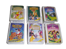 McDonald's Walt Disney Masterpiece Collection Happy Meal Toy LOT of SIX  1996