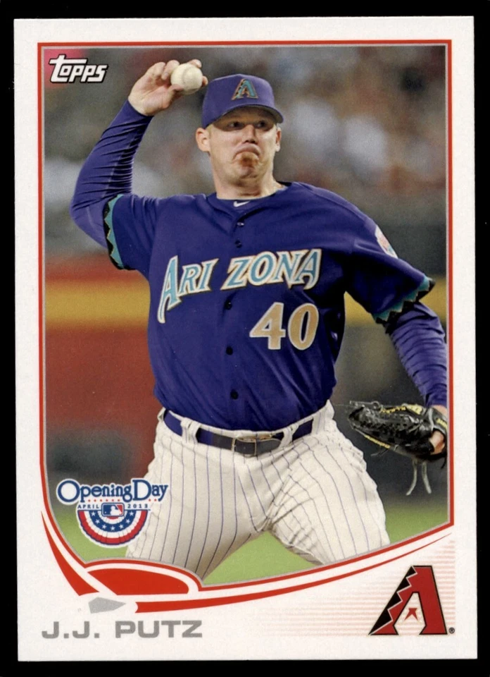 2013 Topps Opening Day Baseball #1-220 - Pick from List - Complete your Set [v4] - Image 3 of 4