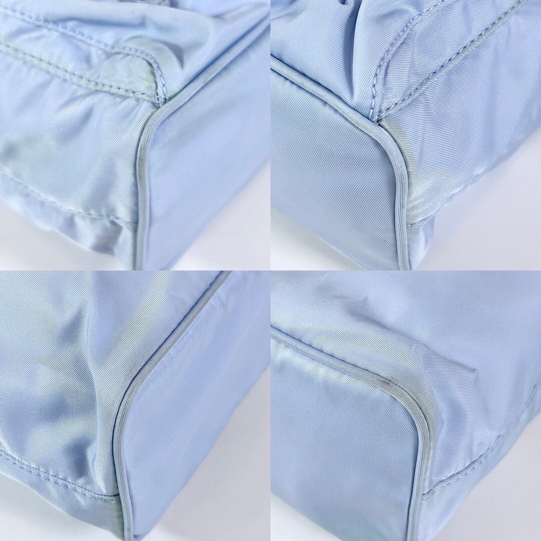 Prada Re-Nylon Mini Backpack Light Blue | eBay display picture 3
