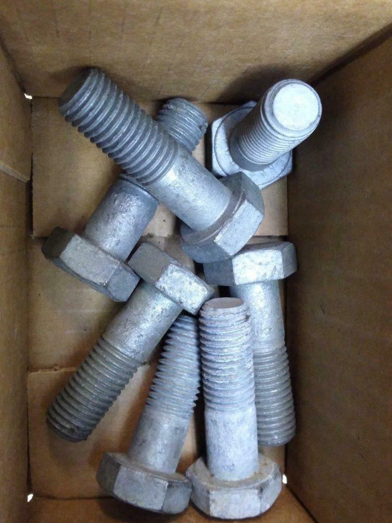 Box of 8 Fastenal 0123457BO 3/4"10 x 21/2" Grade A325 HDG Structural Bolt eBay