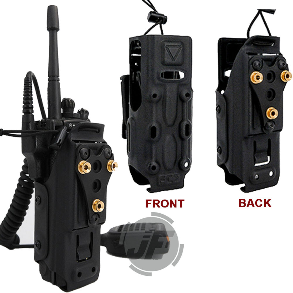 FCS Motorola Radio Pouch Shell Standard RTI Belt Loop Quick