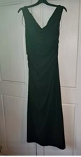 Zara Ladies Black Special Occasion Wear Midi Dress Size Large New With Tag
