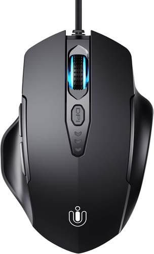 Wired Mouse, USB Wired Mouse with 6 Buttons Ergonomic Design,1.5M USB Cable Comp - Picture 11 of 12
