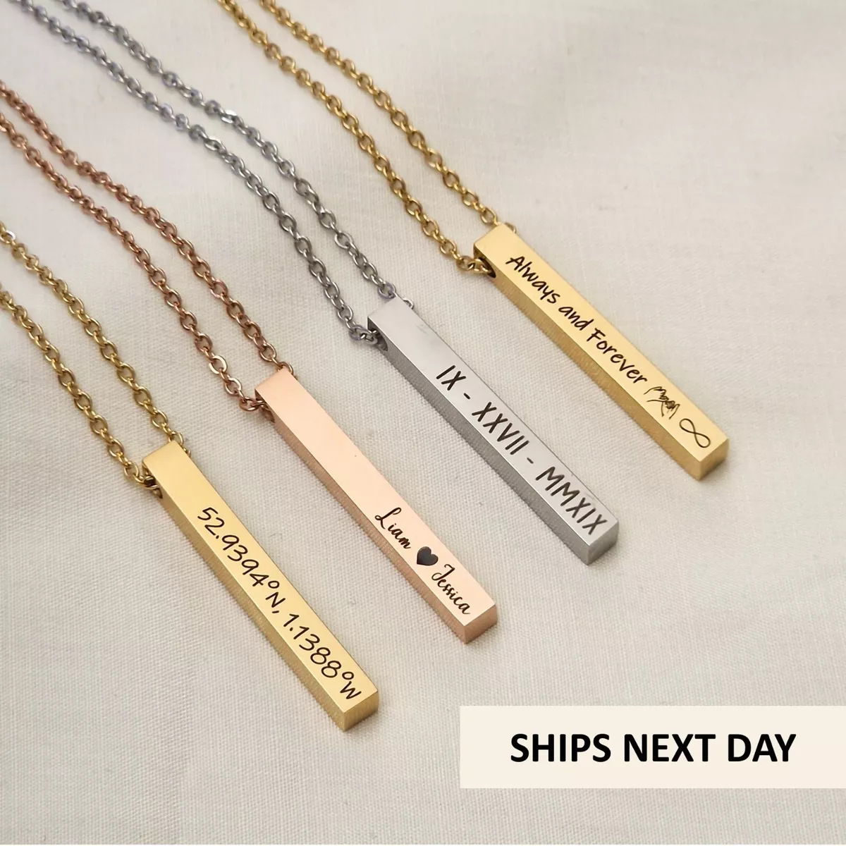 Buy Personalised Heart Calendar Necklace, Personalized Date Necklace ,  Custom Birthday Necklace, Date Necklace , Year Jewelry, Mother's Day Gift  Online in India - Etsy