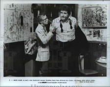 1989 Press Photo Woody Allen and Nick Apollo Forte in Broadway Danny Rose