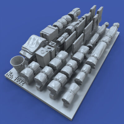 Royal Model RM1032 - 1:48 Tentpaks and bedrolls - Zubehör - Neu