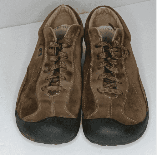 Scarpe da trekking in pelle scamosciata basse Keen taglia 9 5