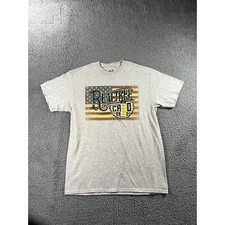 Realtree T Shirt Men Large American Flag Graphic Crew Neck