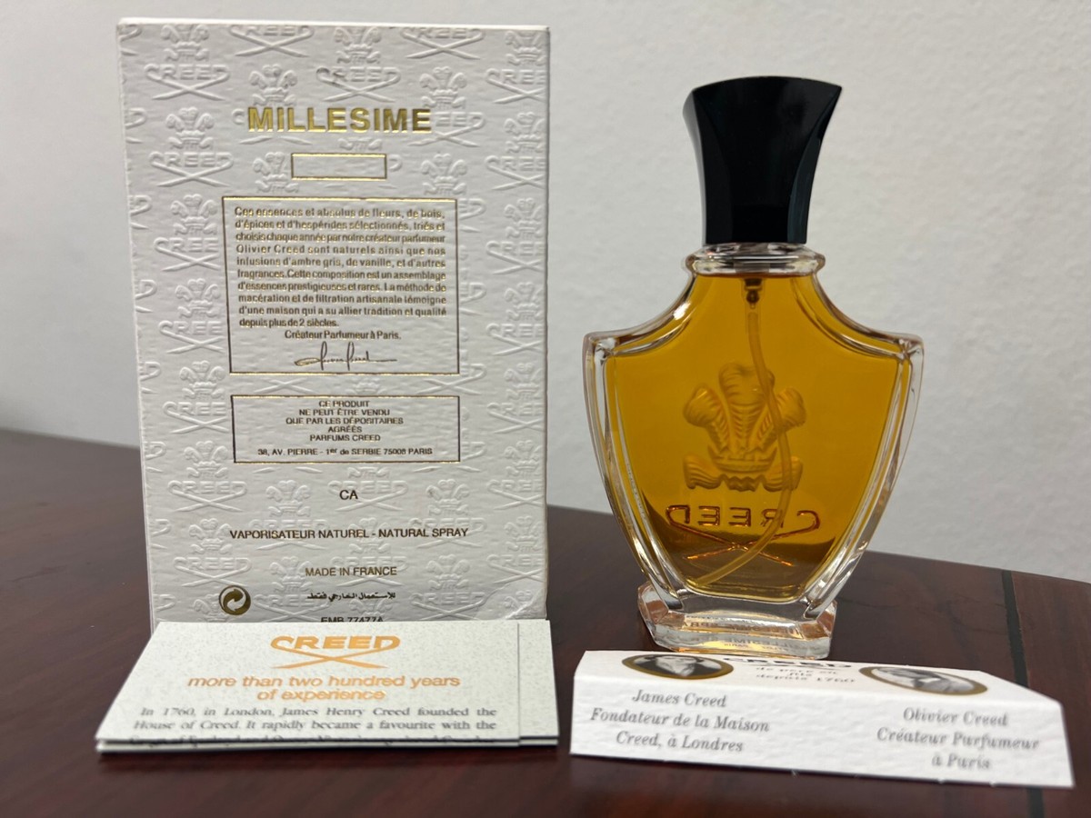 2005 * CREED TUBEREUSE INDIANA 2.5 FL oz / 75 ML MILLESIME Spray