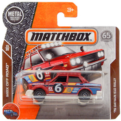 datsun 510 rally matchbox