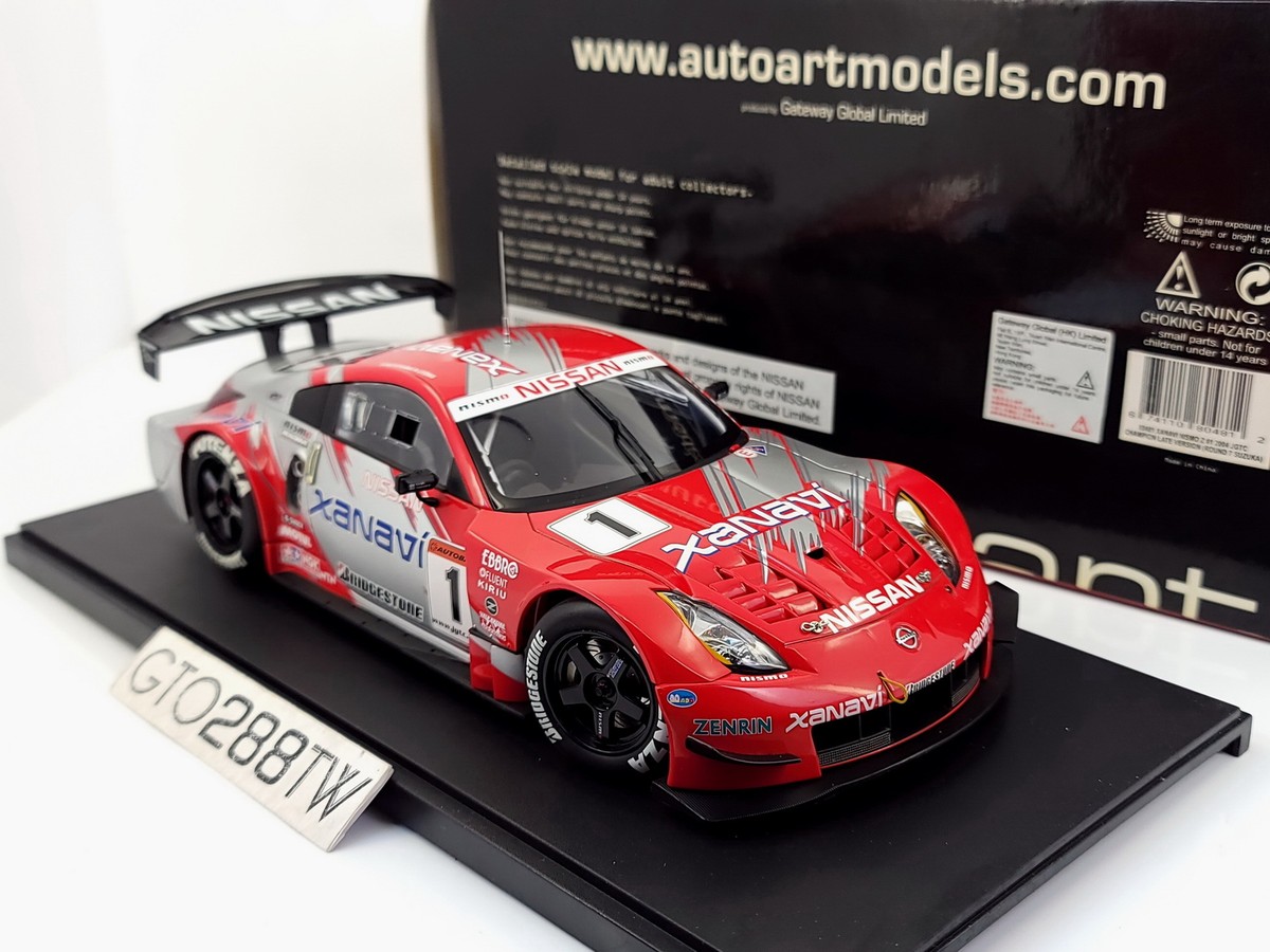 AUTOart 1:18 XANAVI Nissan Nismo Fairlady Z #1, 2004 JGTC