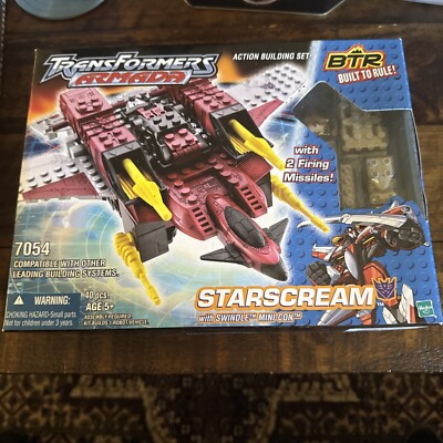 Hasbro Transformers Built To Rule Armada Starscream Mint In Box!