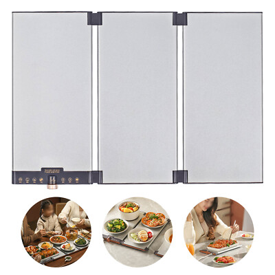 Faltbare Elektrische Erwärmung Tablett Lebensmittel Teller Buffet Warmer Plate