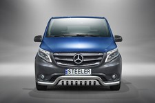 FRONTBÜGEL FRONTSCHUTZBÜGEL PASSEND FÜR MERCEDES VITO W447 14-20 Edelstahl
