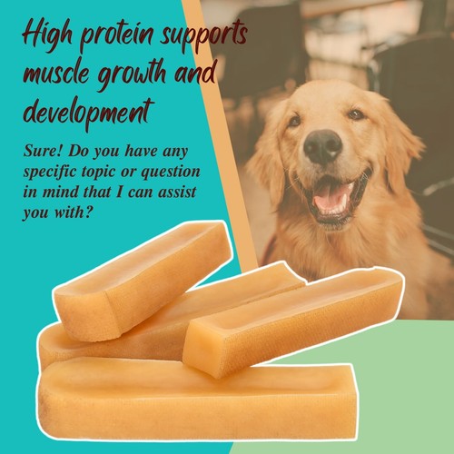 Paquete de golosinas 100 % originales para perros - leche con queso Yak masticar tamaño grande - golosinas dentales - Imagen 10 de 14