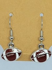 Football Sport Super Bowl Dangle Earrings - NEW