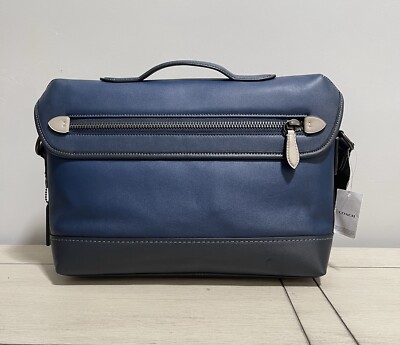 Coach League Bike Bag Deep Blue | eBay