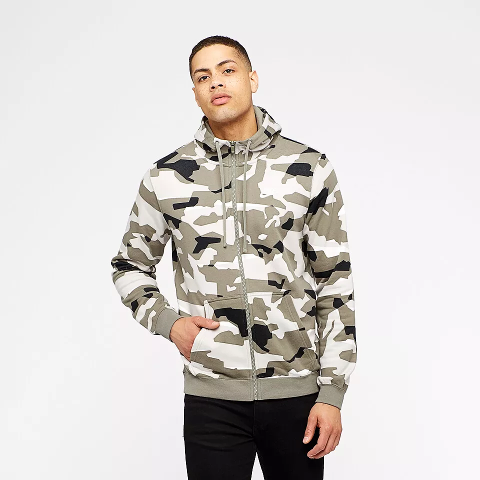 Nike Club Camo zip Hoodie ft. Камуфляж олива. Толстовка Nike aj2105-325 Sportswear мужская, цвет хаки,. Толстовка Sportswear men's Full-zip Camo Hoodie.