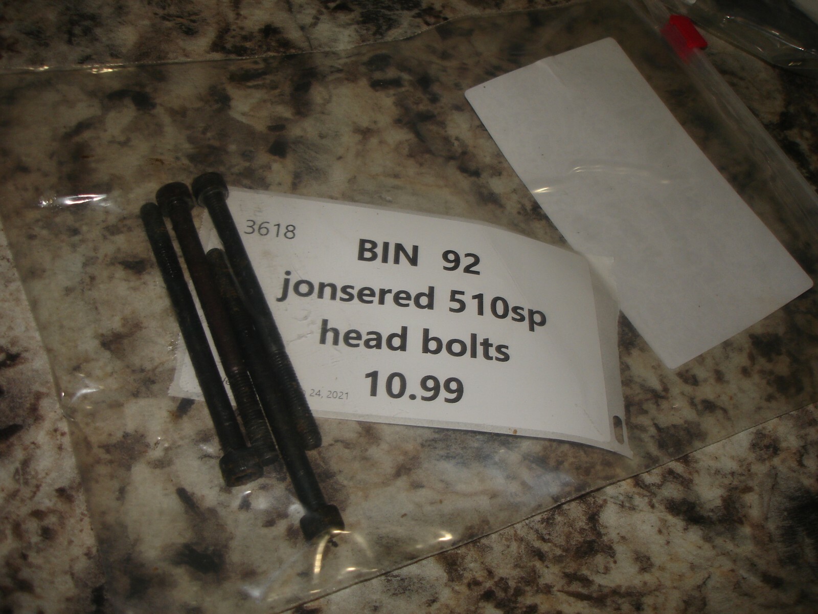 Jonsered 510sp head bolts chainsaw part only 510 sp bin 92 eBay