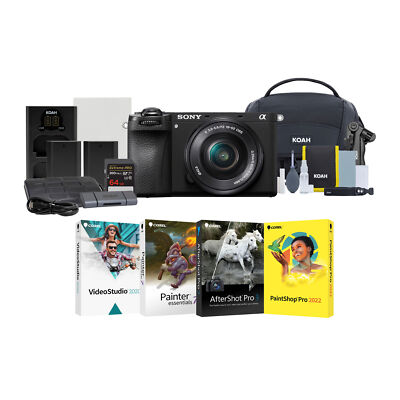 Sony Alpha 6700 APS C Mirrorless Camera with 16 50mm Lens Essentials Kit