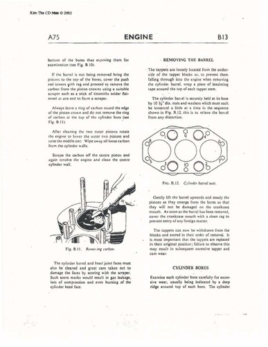 BSA Workshop Manual 1969, 1970, 1971 & 1972 A75 Rocket 3 - Bild 7 von 8