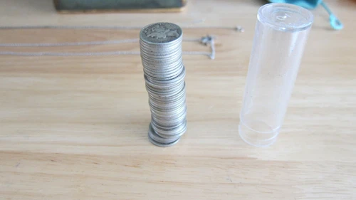 Half Roll of Old Mercury Dimes Silver 25 coins $2.50 Face Value