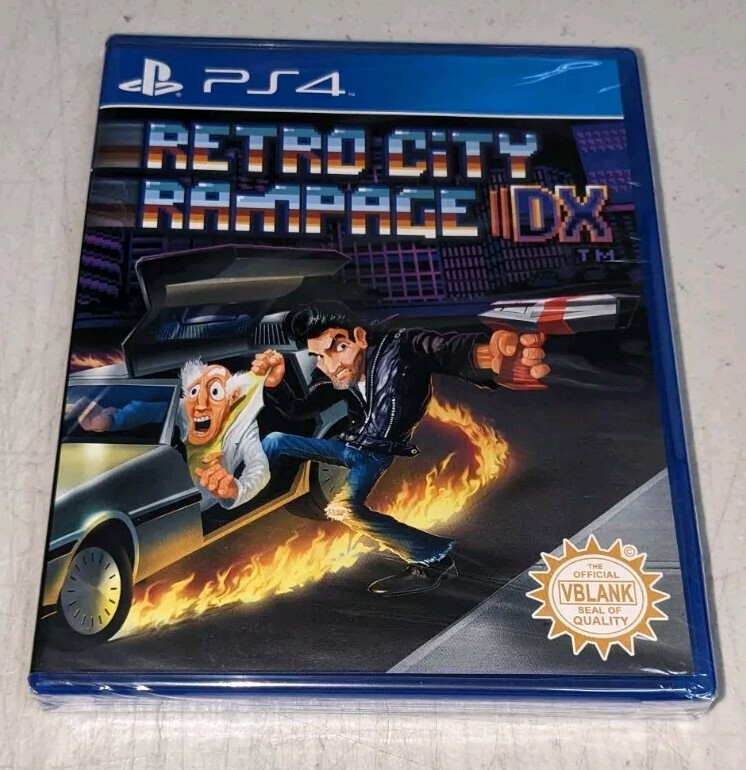 Retro City Rampage DX (PlayStation PS4) First Print New Sealed