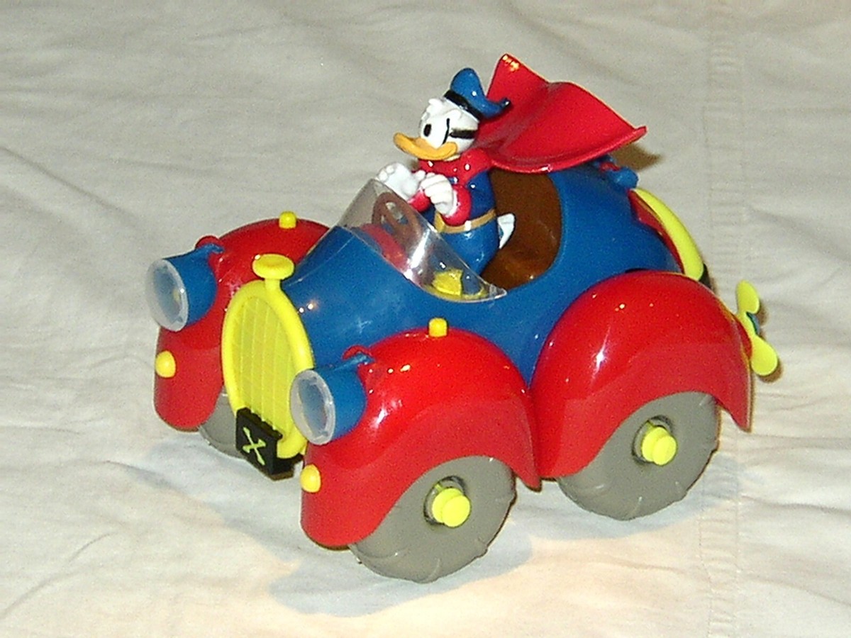 ウォルト ディズニー ドナルド ダック アングリー イエロー カー The Duck Avenger 313 Super Car - Paperinik - SUPER TOP MINT
