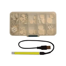 Instrument Clinic / Precision Clarinet Pad Assortment w USB Leak Light