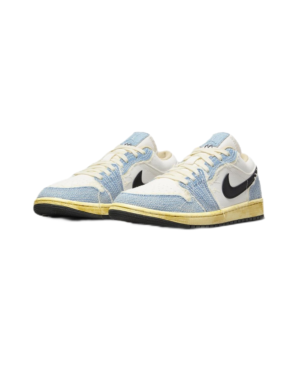 靴 Nike Air Jordan 1Low SE World Make Japan Nike Air Jordan 1 Low SE WRMK AJ1 Sashiko Denim World Make Japan